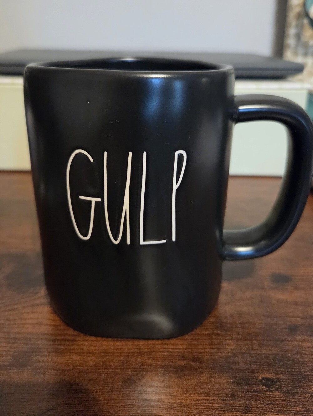 Rae Dunn "GULP" Ceramic Mug